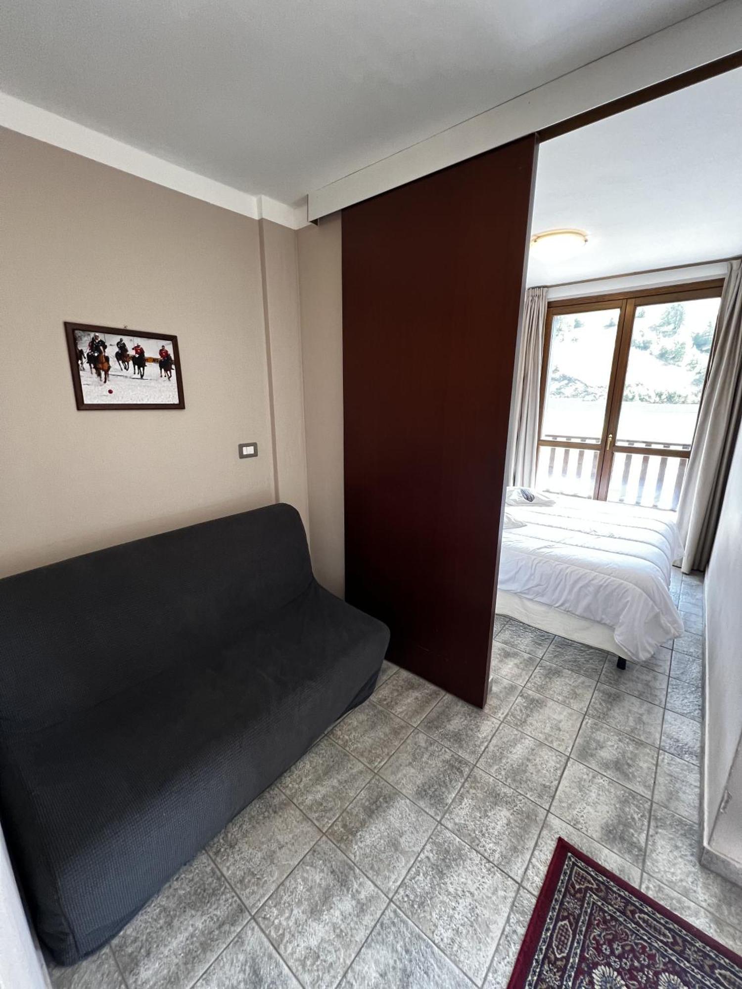 Two-Bedroom Apartment Balcony Mountain View