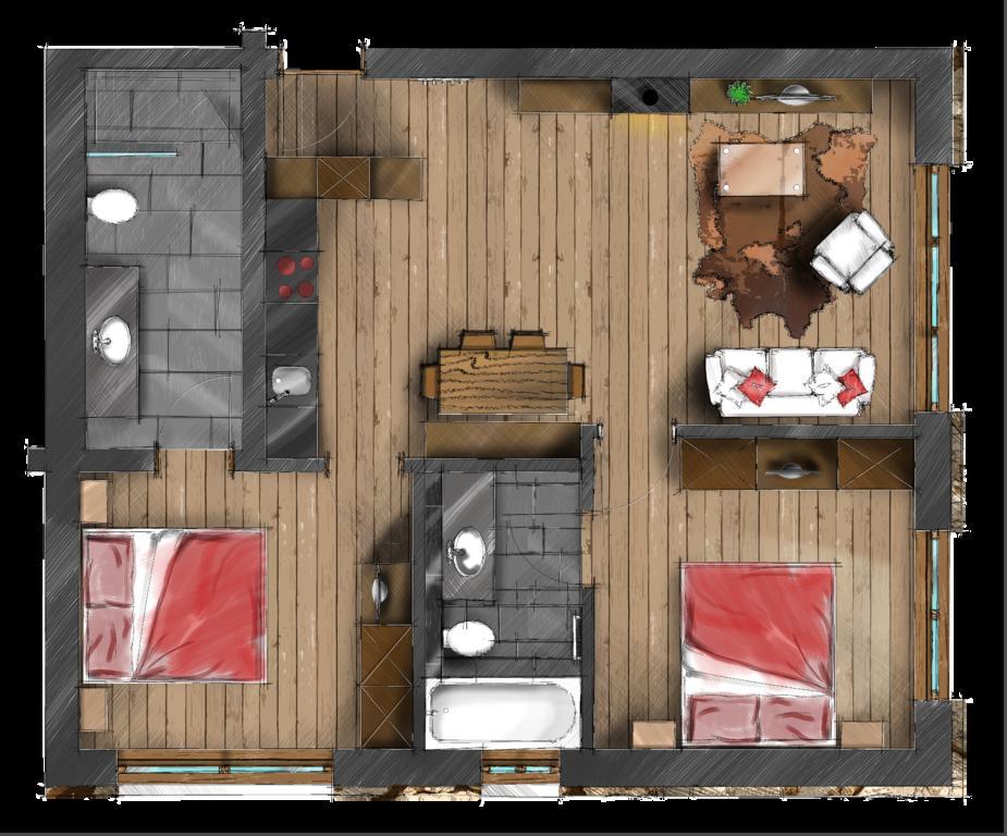 Suite with Garden View