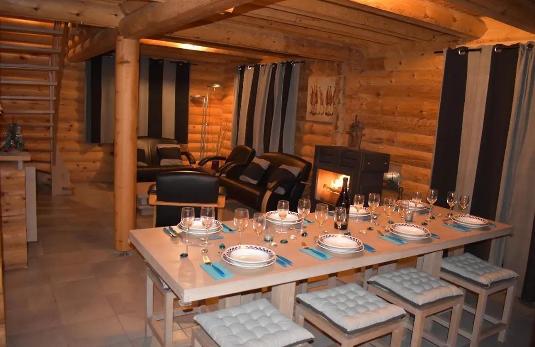 La Bresse Lodge Chalet En Rondins Climatise-1