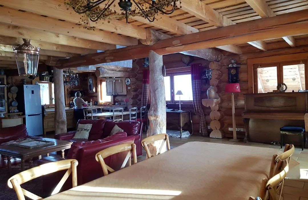 Magnifique chalet en rondins avec sauna - Vercors-1