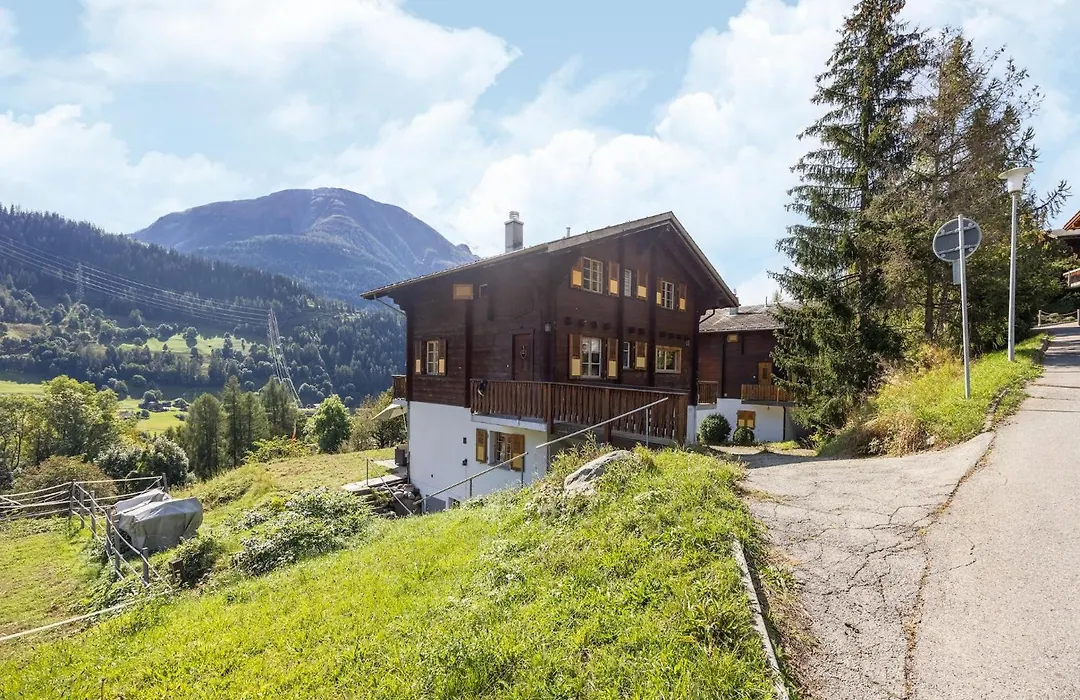 8P Chalet In The Mountains Near Fiesch Ski Area-1