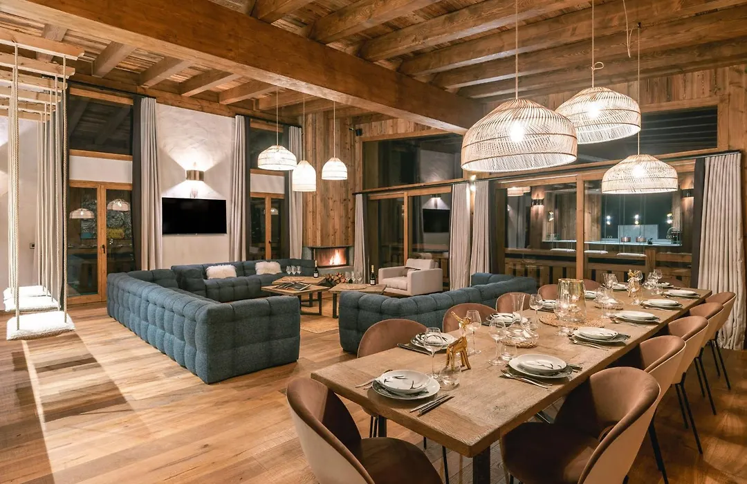 Chalet des Amis - 15 pers à Meribel - 400m piscine salle de jeux ciné-1