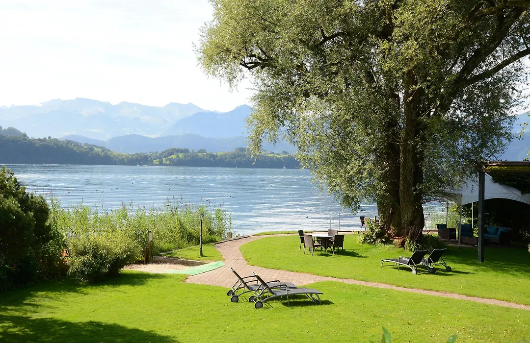 Swiss-Chalet Merlischachen - Historik Chalet-Hotel Lodge-1