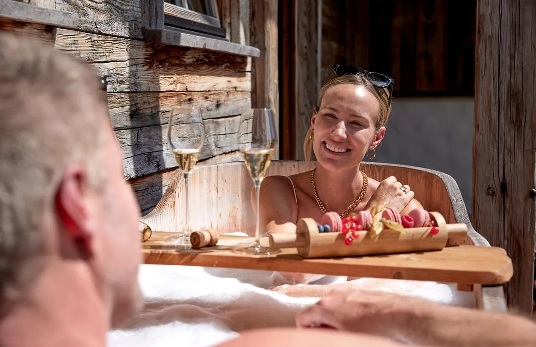 Alpin Chalets Oberjoch - Luxus Unterkunft mit privatem SPA und Zugang zu 3000 qm SPA Panoramahotel Oberjoch-1