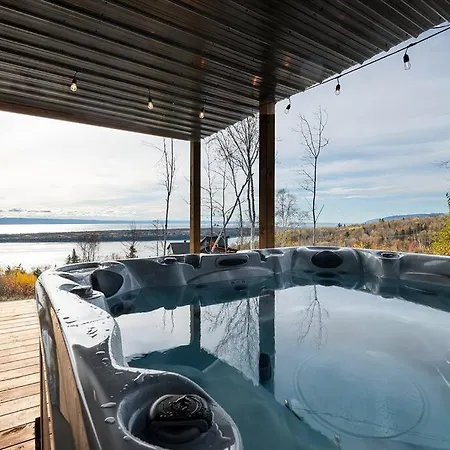 Le Charmant- Magnifique vue sur le fleuve Spa-Sauna-2
