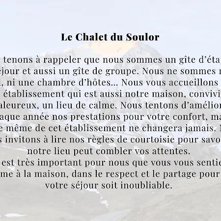 Gîte Chalet du Soulor-2