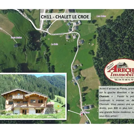 Chalet près des pistes, 8 personnes, 4 chambres - CH11-3