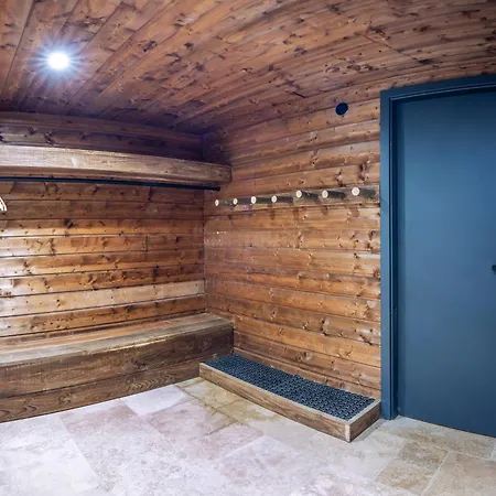 Chalet La Perle Verte, luxe, piscine, spa et sauna-2