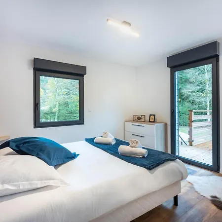 Chalet La Perle Verte, luxe, piscine, spa et sauna-3