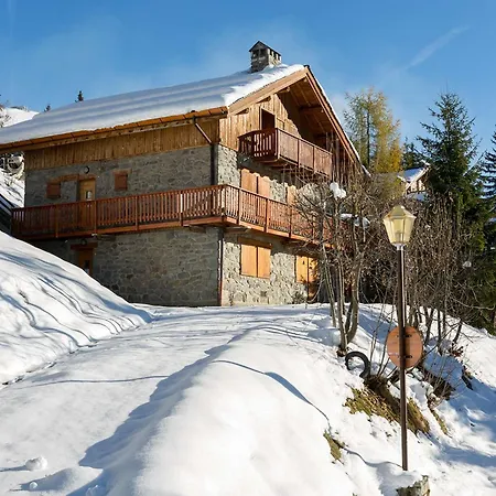 Chalet familial 10 pièces à Meribel, proche des pistes, avec cheminée et terrasse, 12 personnes - FR-1-180-625-2