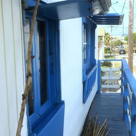 Chalet Bleu Mer - plage des chalets - Gruissan-2