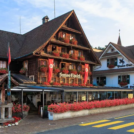 Swiss-Chalet Merlischachen - Historik Chalet-Hotel Lodge-2