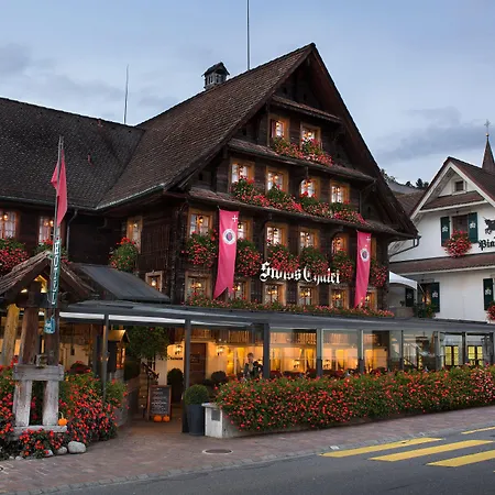 Swiss-Chalet Merlischachen - Historik Chalet-Hotel Lodge-3