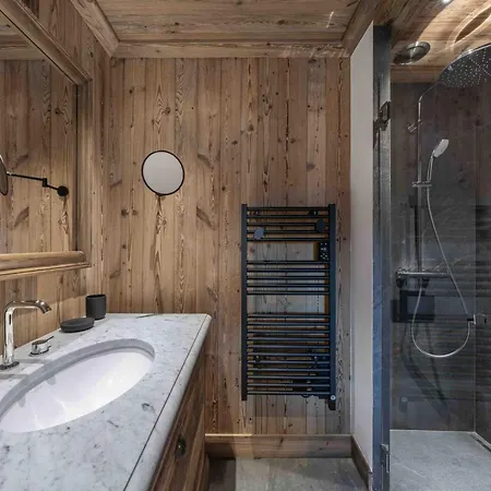 Chalet Méribel 12 pers, 5 ch, Animaux Admis, Parking - FR-1-566-83-2