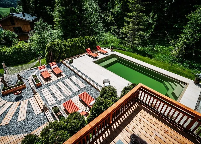 Villa Hideway Chalet Gamsglück with pool&sauna Waidring