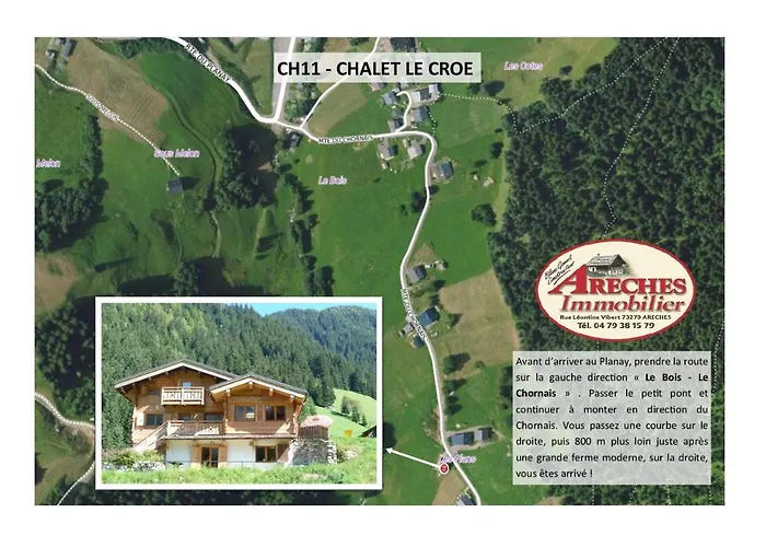 Chalet près des pistes, 8 personnes, 4 chambres - CH11 Beaufort 
