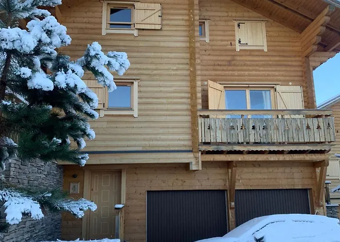 La joue du loup Bord des pistes - Chalet en bois de charme pour 10 personnes Saint-Étienne-en-Dévoluy