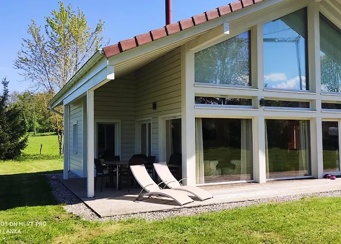 chalet bien-être 100m² -Gîte les 4 saisons - Lac de Chalain Marigny 