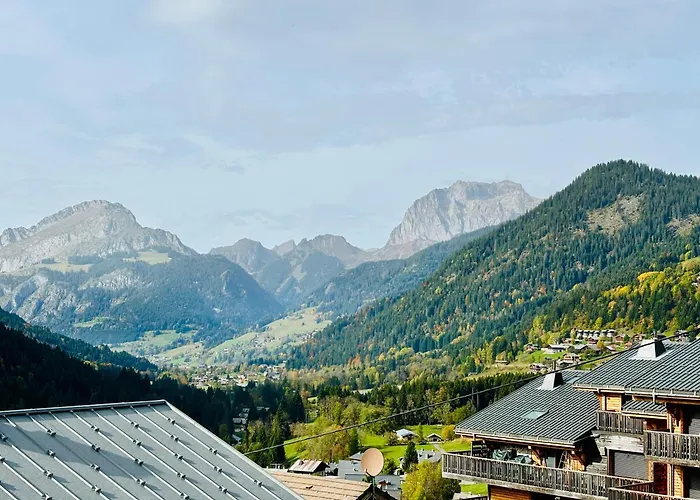 Chalet des Freinets : proche centre de Châtel et au calme
