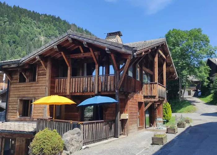 Chalet Robin 4 étoiles calme et proximité avec SPA extérieur Morzine