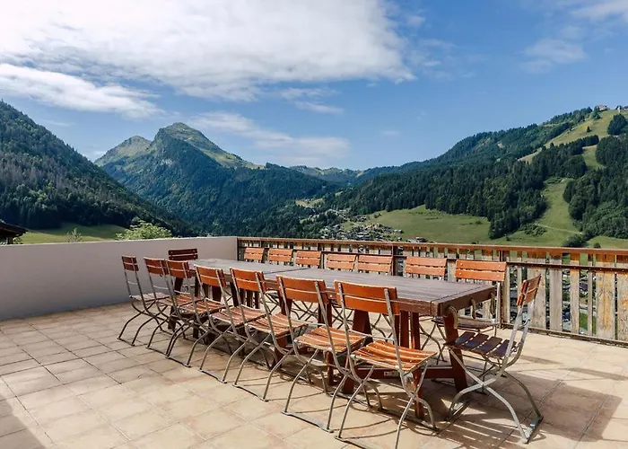 Grand Chalet Les 4 Vents, Morzine, Vue Sublime
