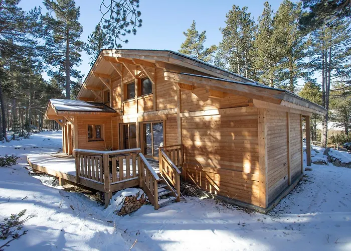Les Flocons Dorés - Chalet sur le chemin des pistes Formiguères
