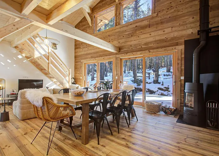 Les Flocons Dorés - Chalet sur le chemin des pistes Formiguères