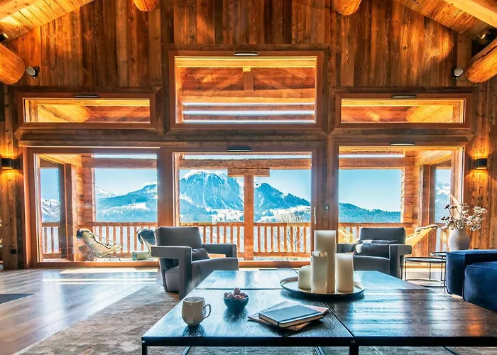 Lodge Les Murailles Luxury Unique Alpin Chalet Manigod La Clusaz