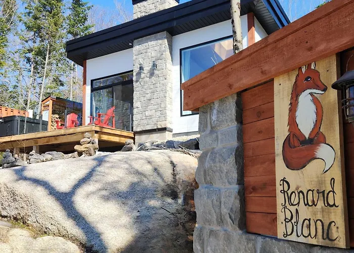 Le Renard Blanc - Spa&Incredible View Saint-Alexis-des-Monts