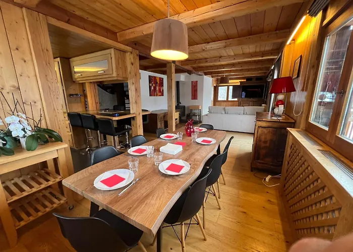 Chalet Megeve proche pistes Mont d'Arbois