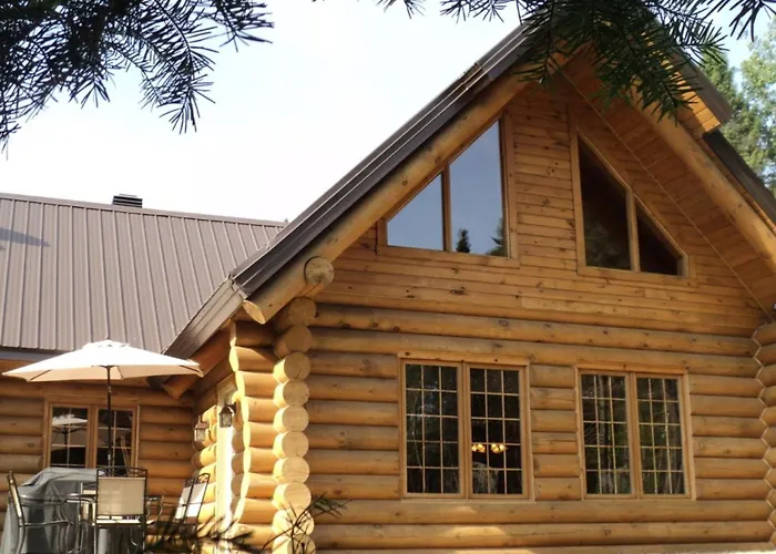 Le Chalet Le Bois Rond Des Ruisseaux Saint-Tite-des-Caps