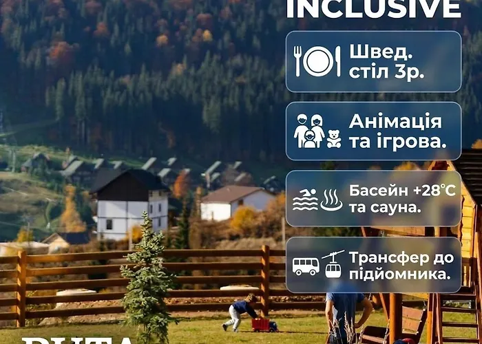 Ruta Resort Polianytsia All Inlcusive Boekovel