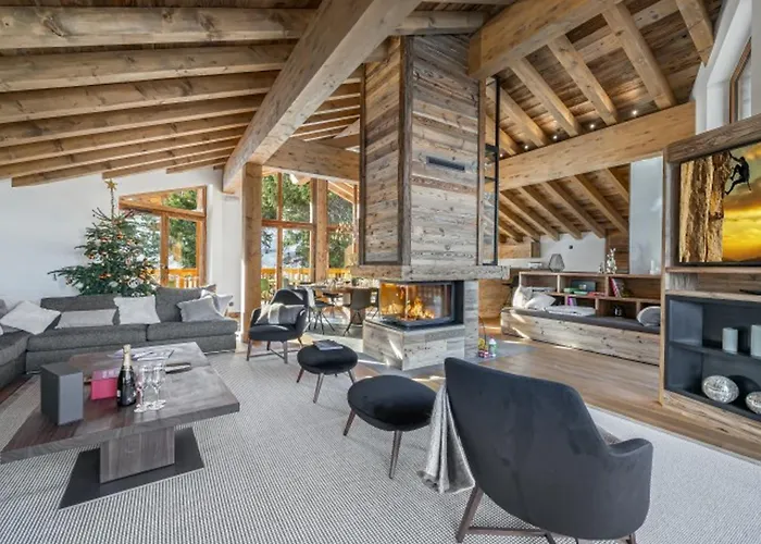 Chalet D'Exception 10 Pers, Spa, Piscine, Wifi, Courchevel 1550 - Fr-1-575-193